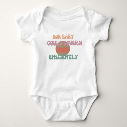 Baby Kan Besturen – Grappig Bodyuitje Romper (Voorkant)