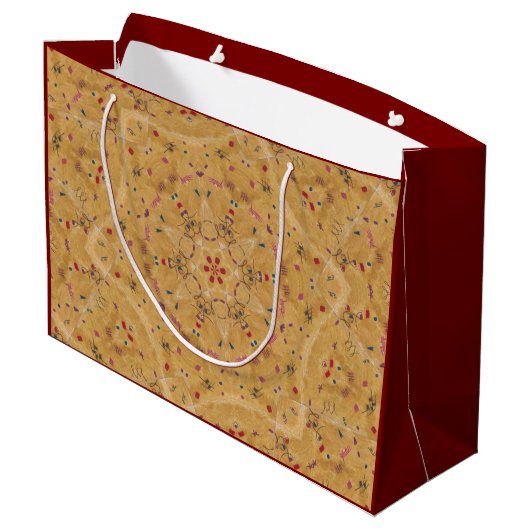 Baby Kan Groot Cadeauzakje (Achterkant Gekanteld)