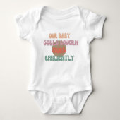 Baby kan regeren - Grappig Bodysuit (Voorkant)