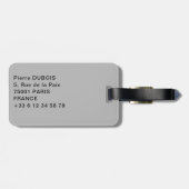 Baby kangaroo in de buidel van moeder - Australië Bagagelabel (Achterkant horizontaal)