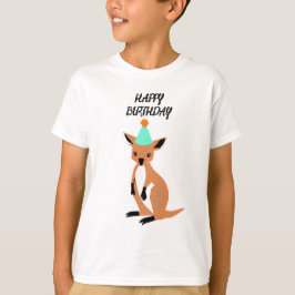 baby kangoeroe verjaardagsshirt t-shirt