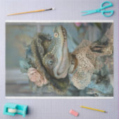  Baby kant geklede alligator decoupage Tissuepapier (Craft)