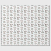 Baby karbonadepapier cadeaupapier (Vlak)