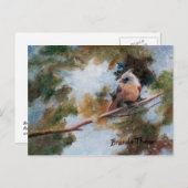 Baby Kardinaal Briefkaart (Voorkant / Achterkant)