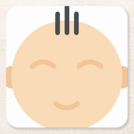 baby kartonnen onderzetters (Voorkant)