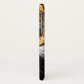 Baby kat bovenop grote leeuwenkop Case-Mate iPhone case (Achterkant/links)