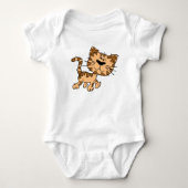 baby kat romper (Voorkant)