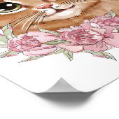 Baby Kat Roos Dierlijk Poster | Wandafdrukken (Hoek)