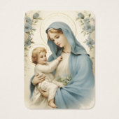 Baby katholieke begrafenis Memorial Heilige Visitekaartje (Voorkant)