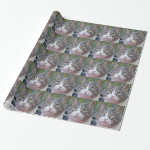 Baby kattenpapier cadeaupapier