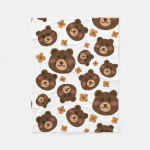 baby kawaii beer fleece deken
