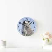 Baby keizer Penguin, Snow Hill Island Ronde Klok (Huis)