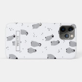 Baby-keizerspenguinekuikpatroon Case-Mate iPhone Case (Achterkant (horizontaal))