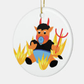 baby keramisch ornament (Links)