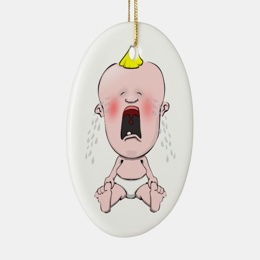 Baby Keramisch Ornament (Rechts)