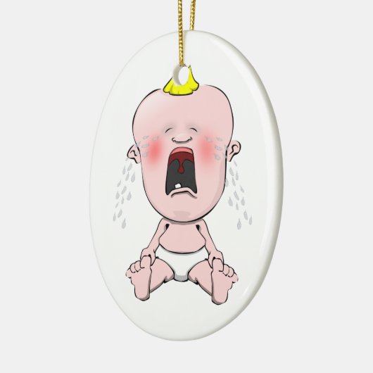 Baby Keramisch Ornament (Links)