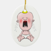 Baby Keramisch Ornament (Voorkant)