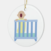 Baby Keramisch Ornament (Links)