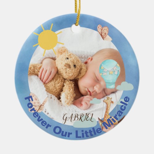  Baby Keramisch Ornament Keepsake (Voorkant)