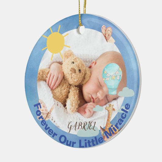  Baby Keramisch Ornament Keepsake (Links)