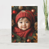  Baby kerst Kaart (Voorkant)