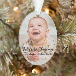 Baby kerst ornament