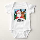 Baby kerst romper (Voorkant)