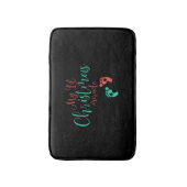 Baby kerstcadeau voor kind badmat (Voorkant Verticaal)