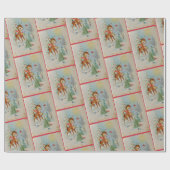  Baby kerstfeestdag Cadeaupapier (Vlak)