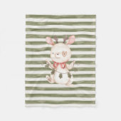 Baby Kerstfiguren Fleece Blanket (Voorkant)