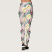 Baby kersthanddrukkunst leggings (Achterkant)
