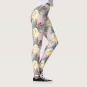 Baby kersthanddrukkunst leggings (Rechts)