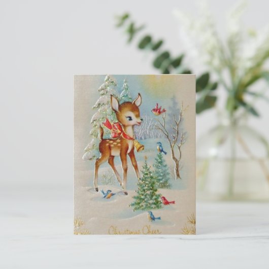  Baby kerstman Feestdagenkaart (Staand voorkant)