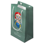 Baby Kerstman Klein Cadeauzakje (Voorkant Gekanteld)