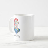 Baby Kerstman Mokkel Koffiemok (Voorkant links)