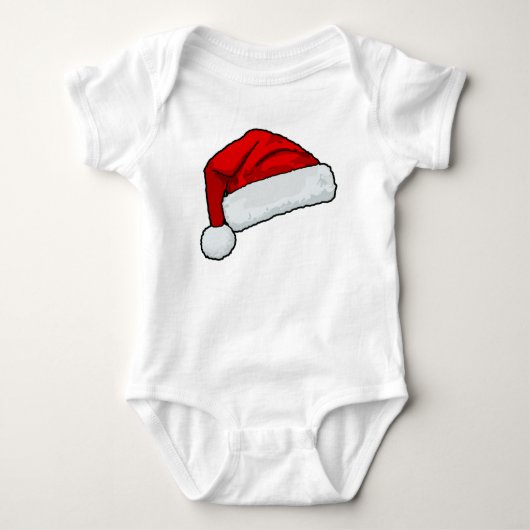 baby kerstman romper (Voorkant)