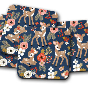 Baby kerstmis   kerstkurk Onderzetter set