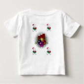 Baby Kerstmis met T-Shirt (Achterkant)