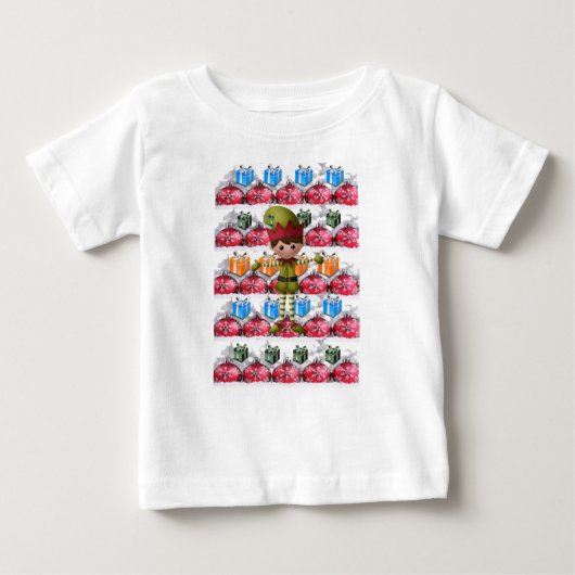 Baby Kerstmis met T-Shirt (Voorkant)