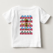 Baby Kerstmis met T-Shirt (Achterkant)