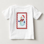 Baby Kerstmis met T-Shirt (Achterkant)