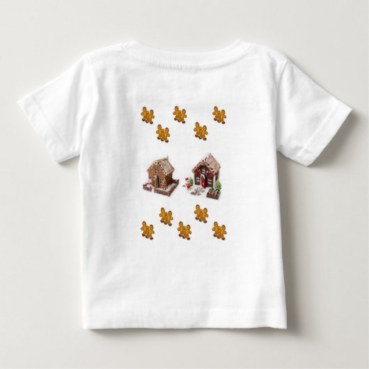 Baby Kerstmis met T-Shirt (Achterkant)