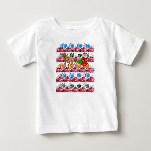 Baby Kerstmis met T-Shirt (Voorkant)
