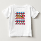 Baby Kerstmis met T-Shirt (Achterkant)