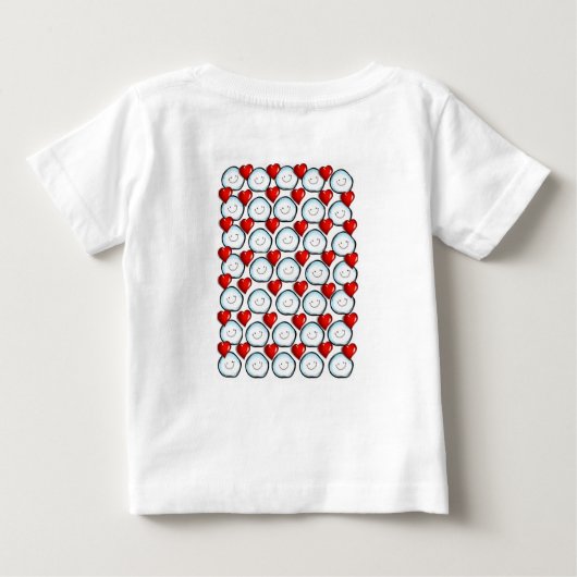 Baby Kerstmis met T-Shirt (Achterkant)