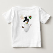 Baby Kerstmis met T-Shirt (Achterkant)