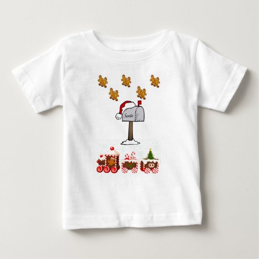 Baby Kerstmis met T-Shirt (Voorkant)