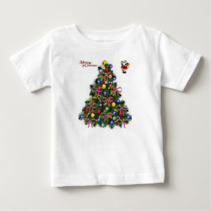 Baby Kerstmis met T-Shirt