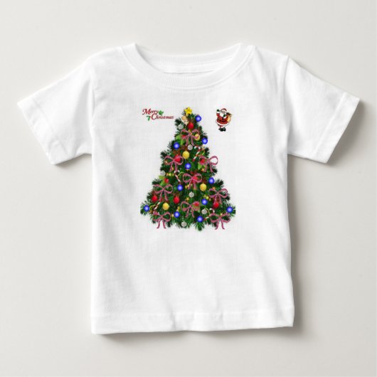 Baby Kerstmis met T-Shirt (Voorkant)