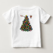 Baby Kerstmis met T-Shirt (Achterkant)